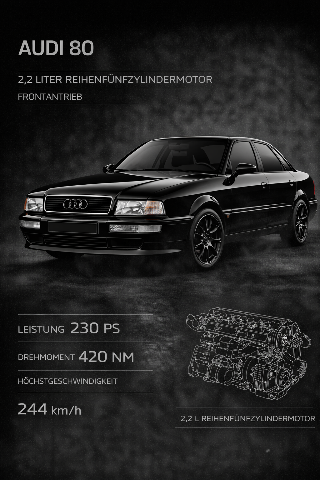 AUDI 80 | Sportwagen-Ikone