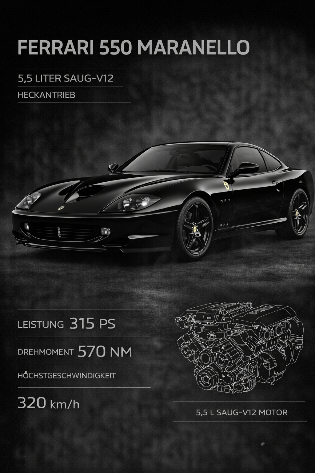 FERRARI 550 | Für Menschen, die Autos lieben