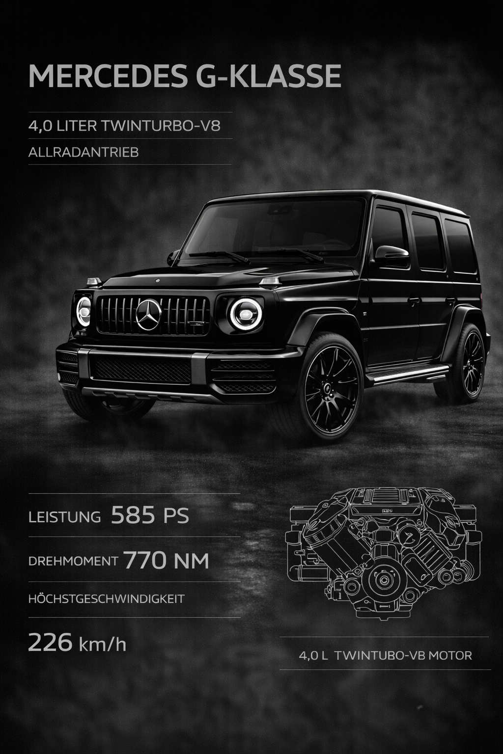 MERCEDES G-Klasse | Geschenkidee mit Charakter